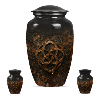 Large Urn with 2 Mini Urn