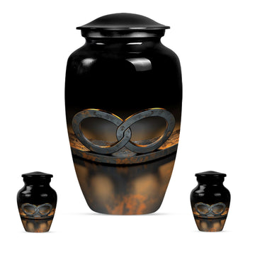 Large Urn with 2 Mini Urn