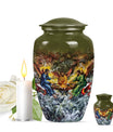 Catholic urn for funeral and memorial