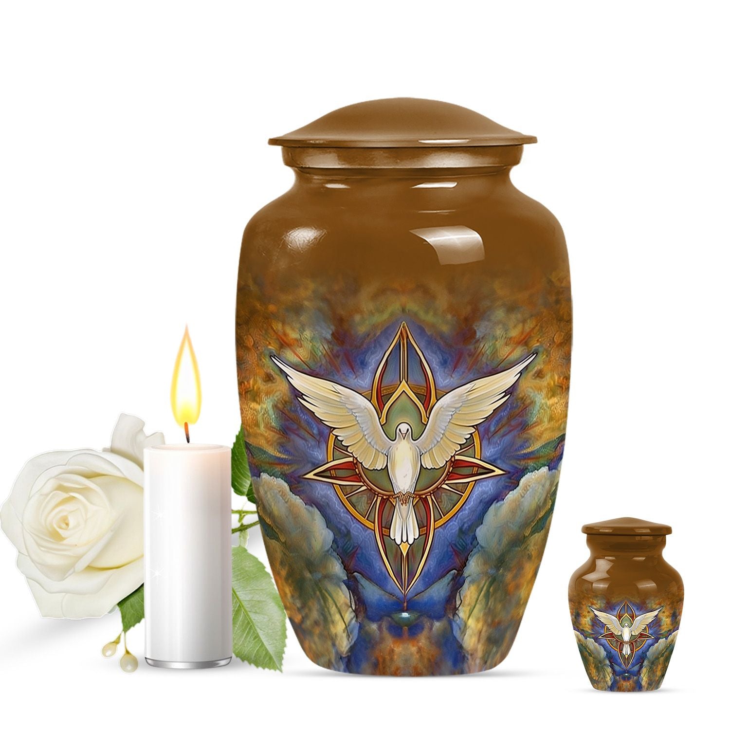 Catholic urn For Ashes.