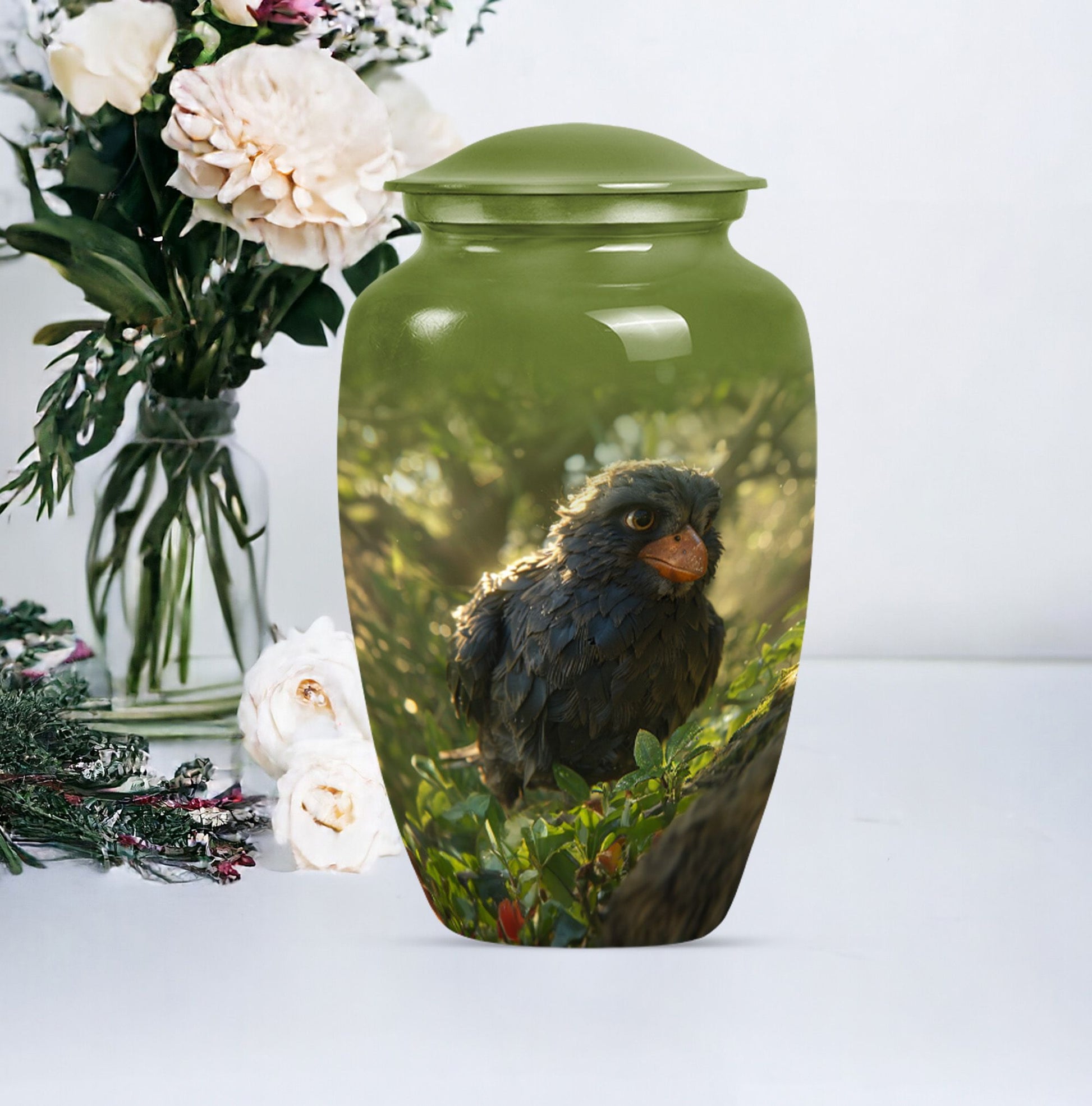  Puffin Bird Urn from Classic Urn.