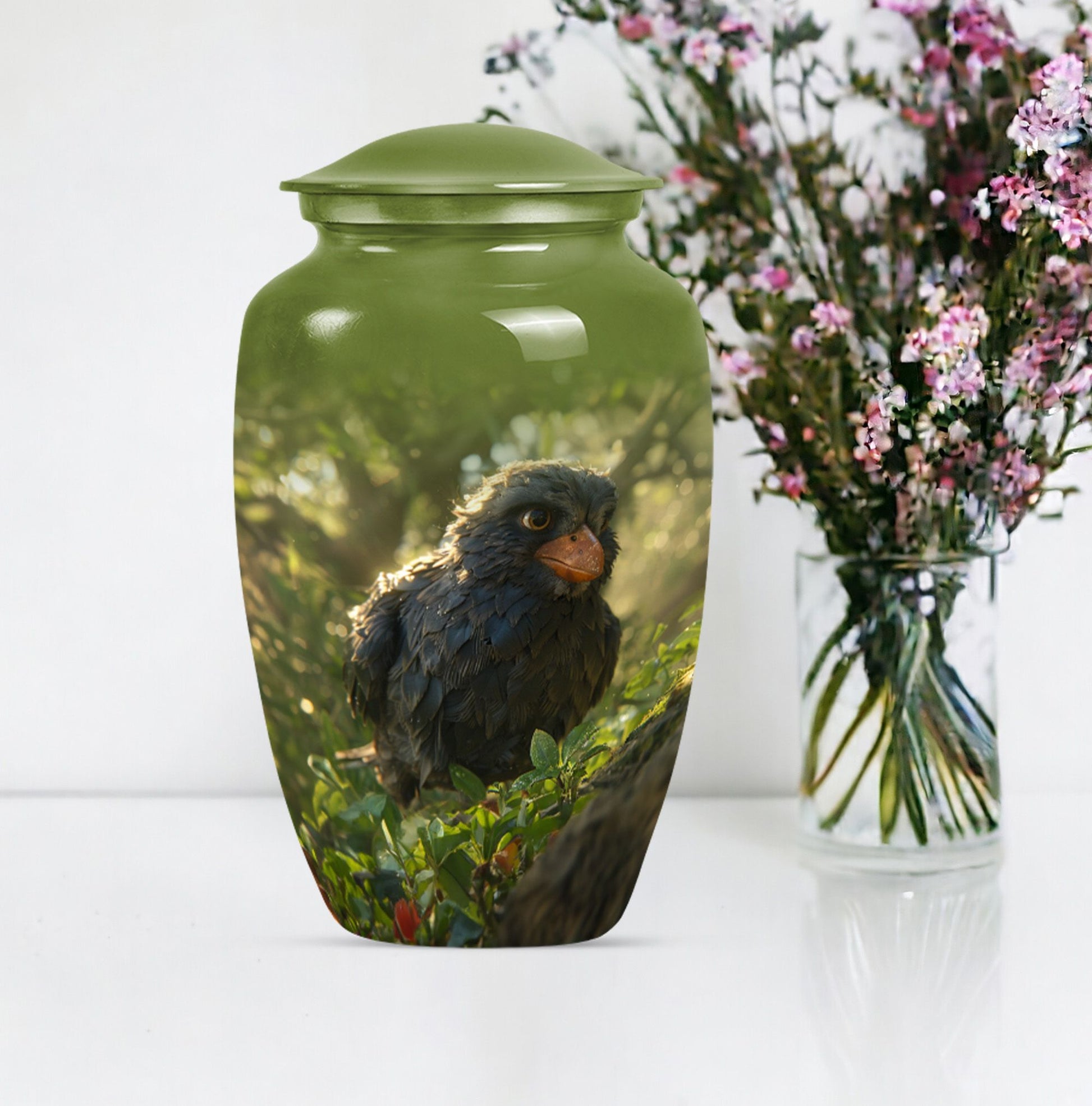  Puffin Bird Urn from Classic Urn.