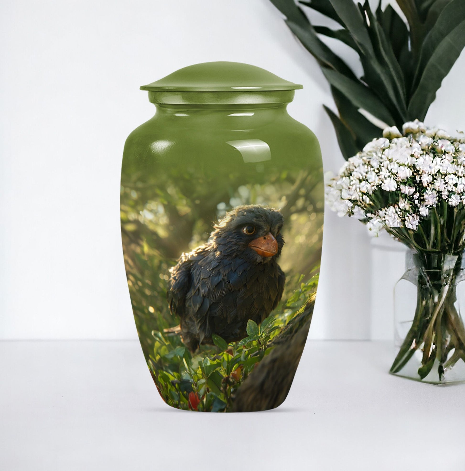  Puffin Bird Urn from Classic Urn.