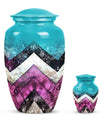 Pattern Small Ashes Keepsake Funeral, Ashes Cremation Urn