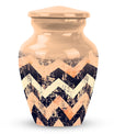 10-inch classic pattern urn for ashes.