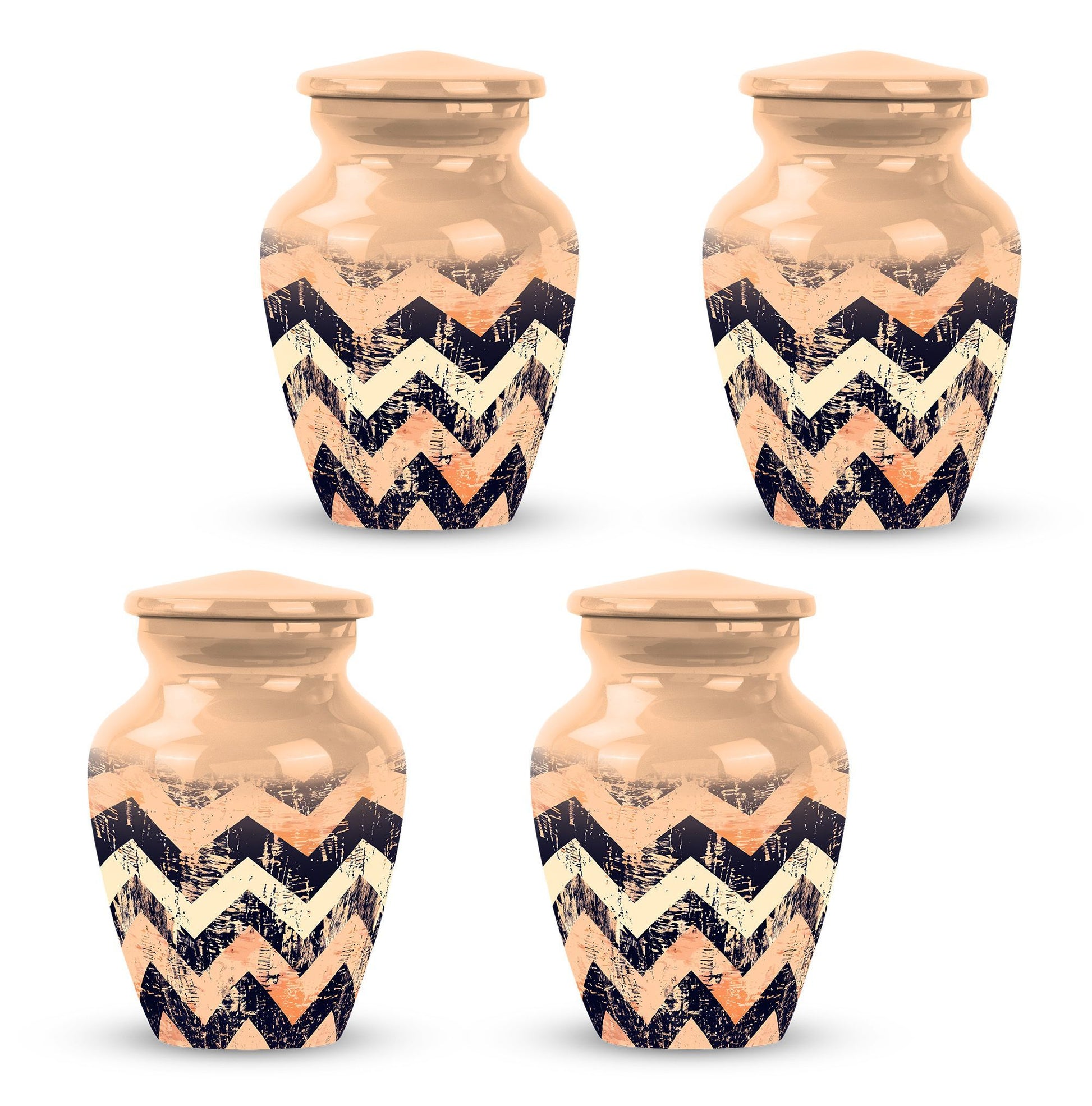 10-inch classic pattern urn for ashes.