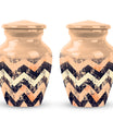 10-inch classic pattern urn for ashes.