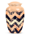 10-inch classic pattern urn for ashes.