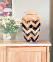 10-inch classic pattern urn for ashes.