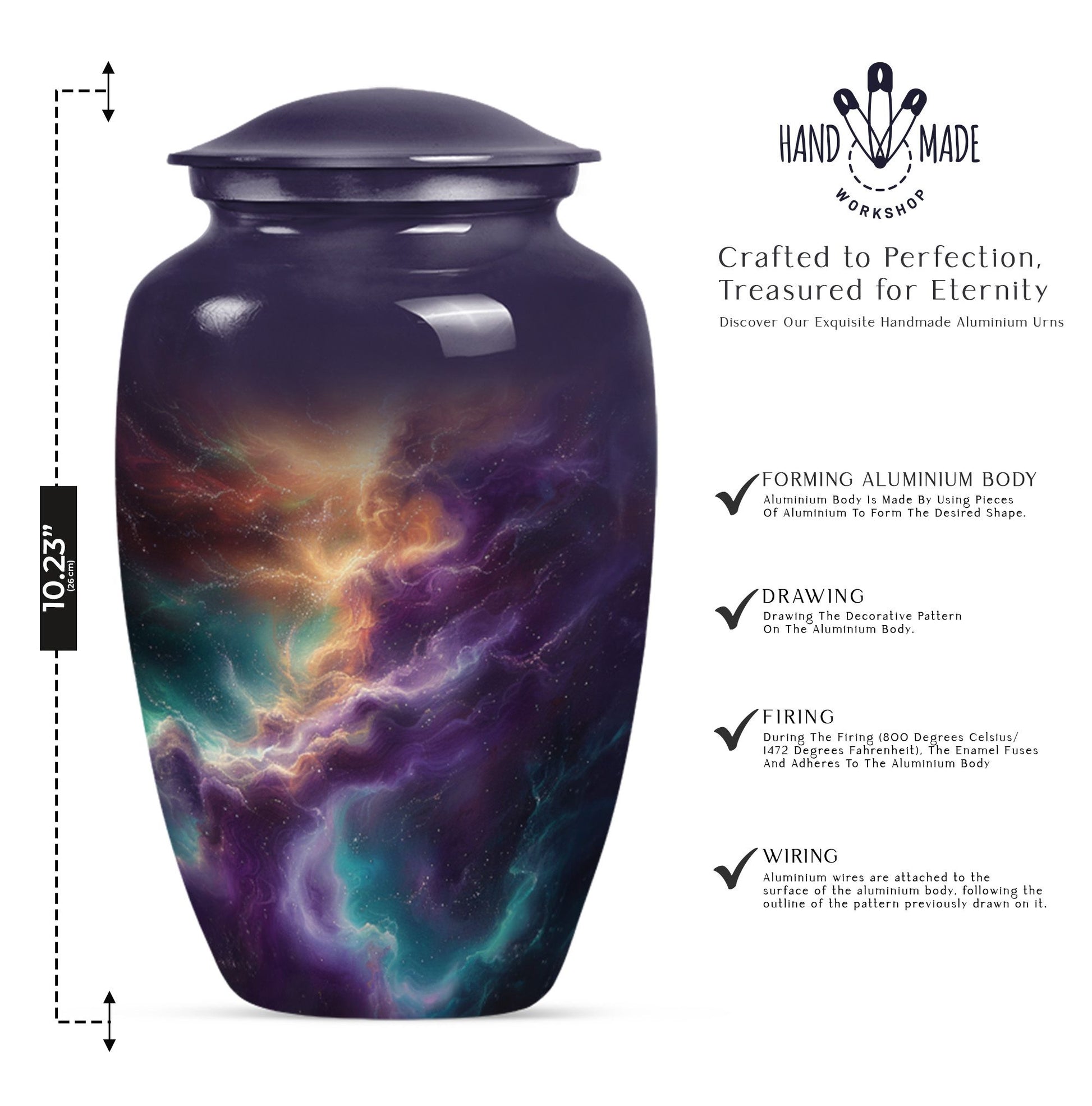 10-inch Galaxy Urn