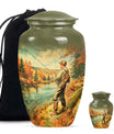 10 inch Classic Fishing Urn.