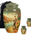 10 inch Classic Fishing Urn.