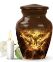 Catholic urn for cremation dad, 