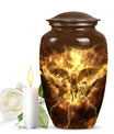 Catholic urn for cremation dad, 