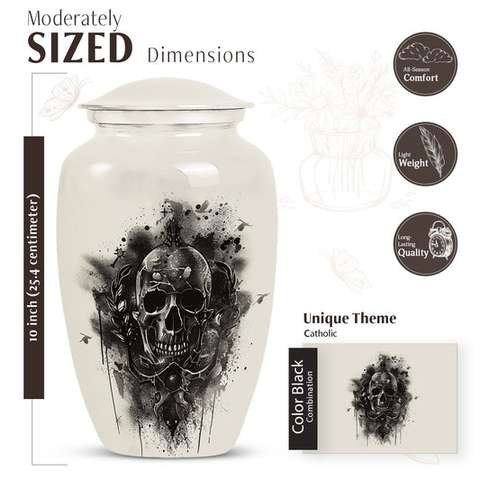 Catholic Urn for cremation ashes