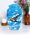 Classic Abstract Funeral Urn for Men's Ashes