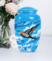 Classic Abstract Funeral Urn for Men's Ashes