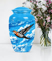 Classic Abstract Funeral Urn for Men's Ashes