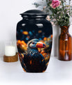 large Toucans Urn, classic design funeral urns for mom.