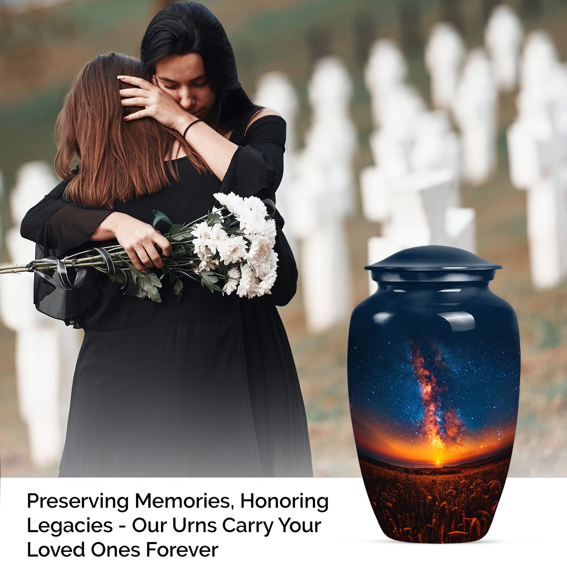 Galaxy Urn in Classic design,cremation urn for human ashes