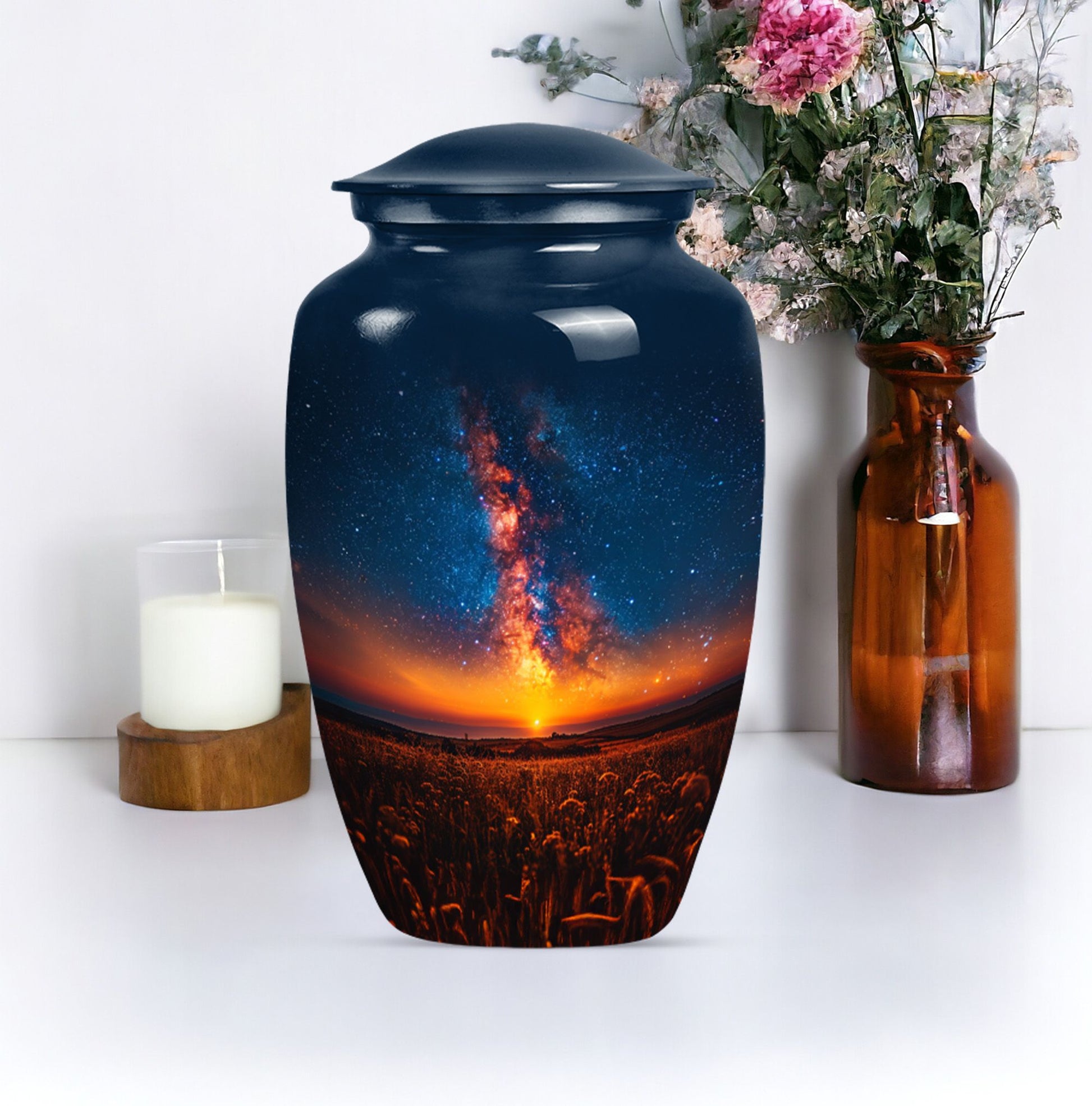 Galaxy Urn in Classic design,cremation urn for human ashes