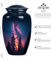 10-inch Classic Galaxy Urn for cremation