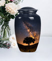 10-inch classic Galaxy Urn abstract design.