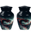 Dragon Small Urn For Ashes Funeral, Ashes Cremation Urn