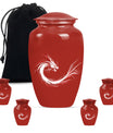 10-inch dragon urn for men