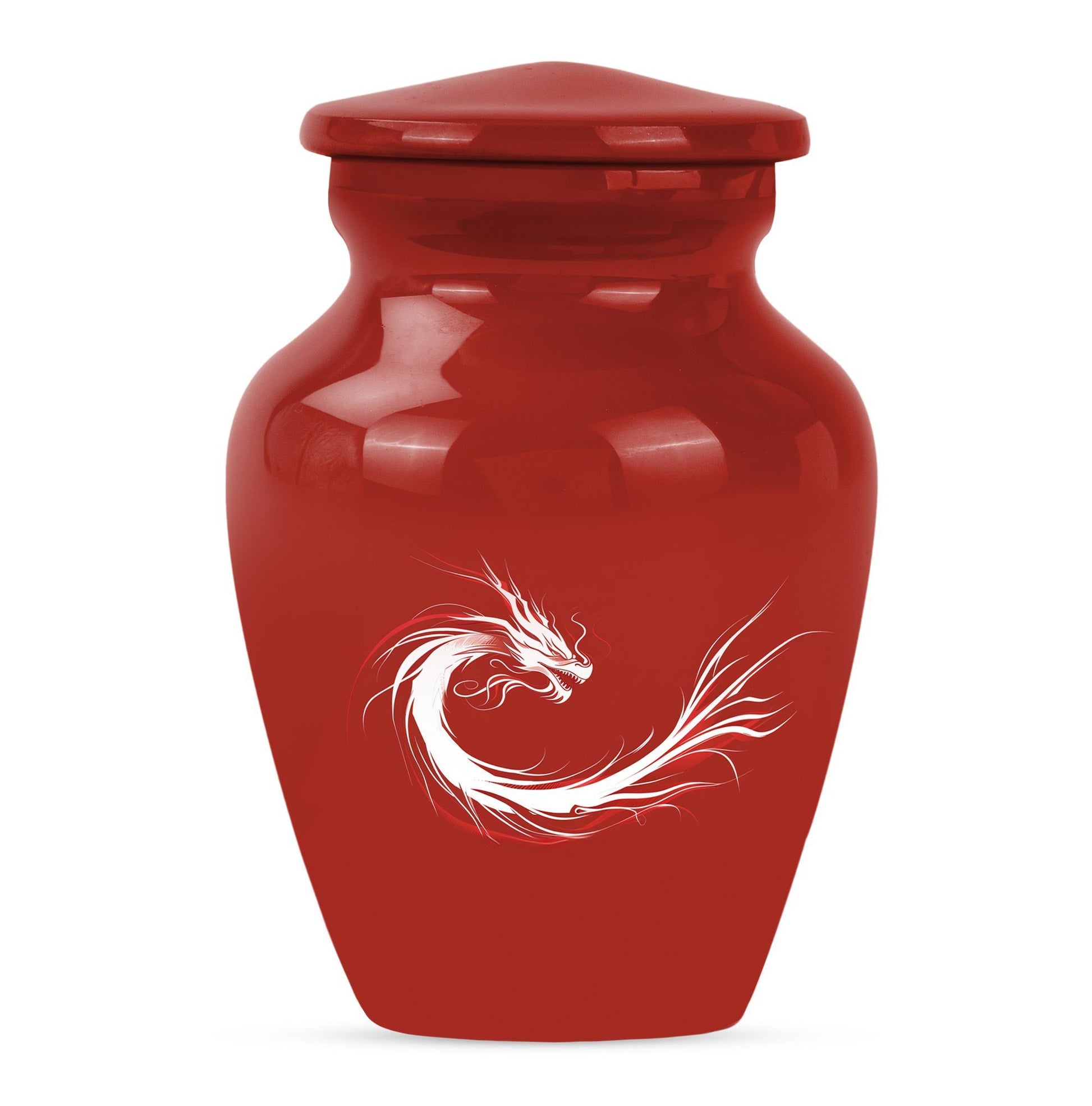 10-inch dragon urn for men