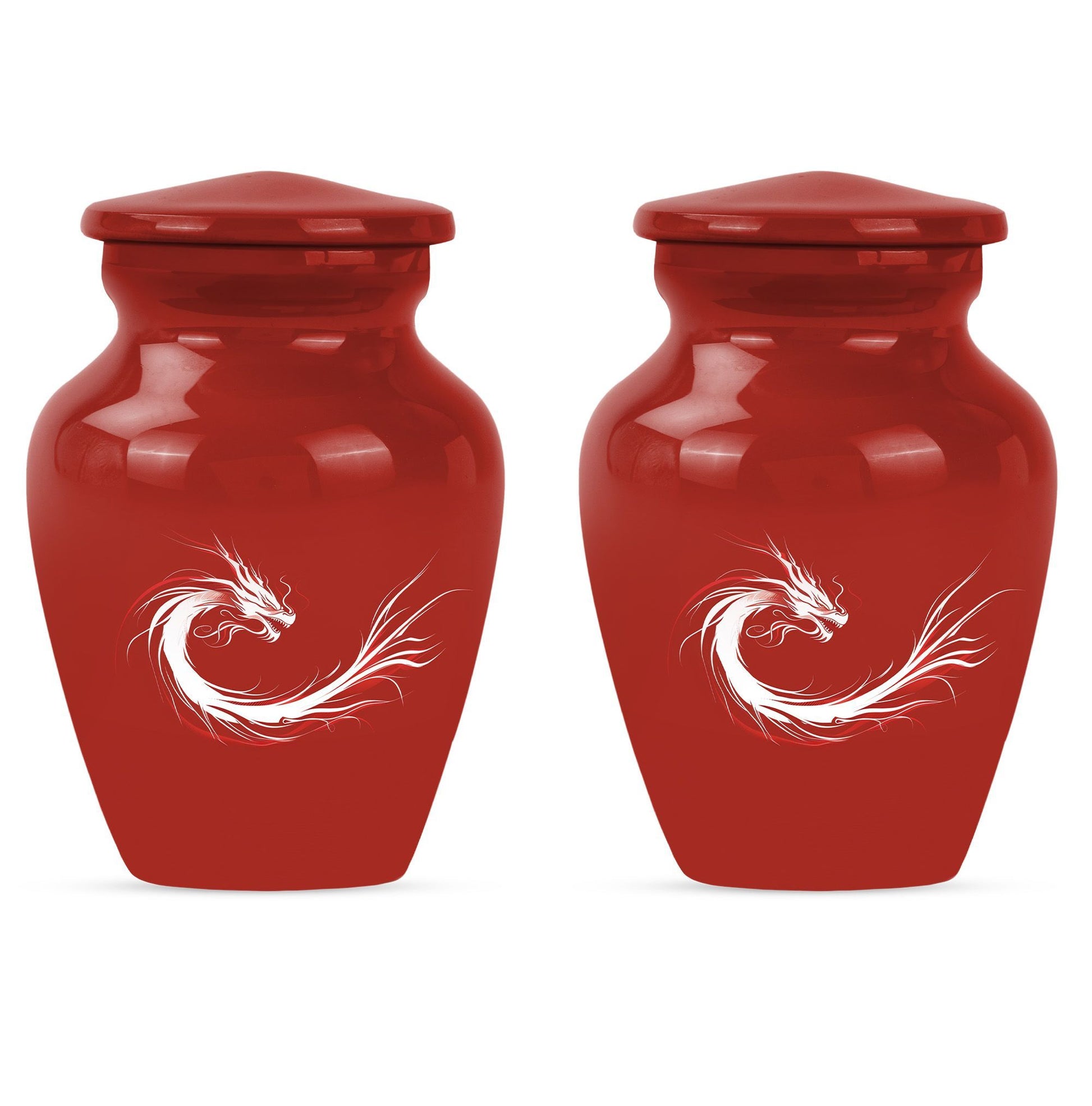 10-inch dragon urn for men