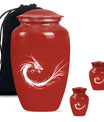 10-inch dragon urn for men