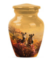 Zebra Urn For Human Ashes Dad Funeral, Ashes Urn