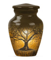 Tree Of Life Urn Small Urn Funeral, Ashes Cremation Urn