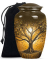 10-inch Tree of Life Urn, Classic Memorial Urn