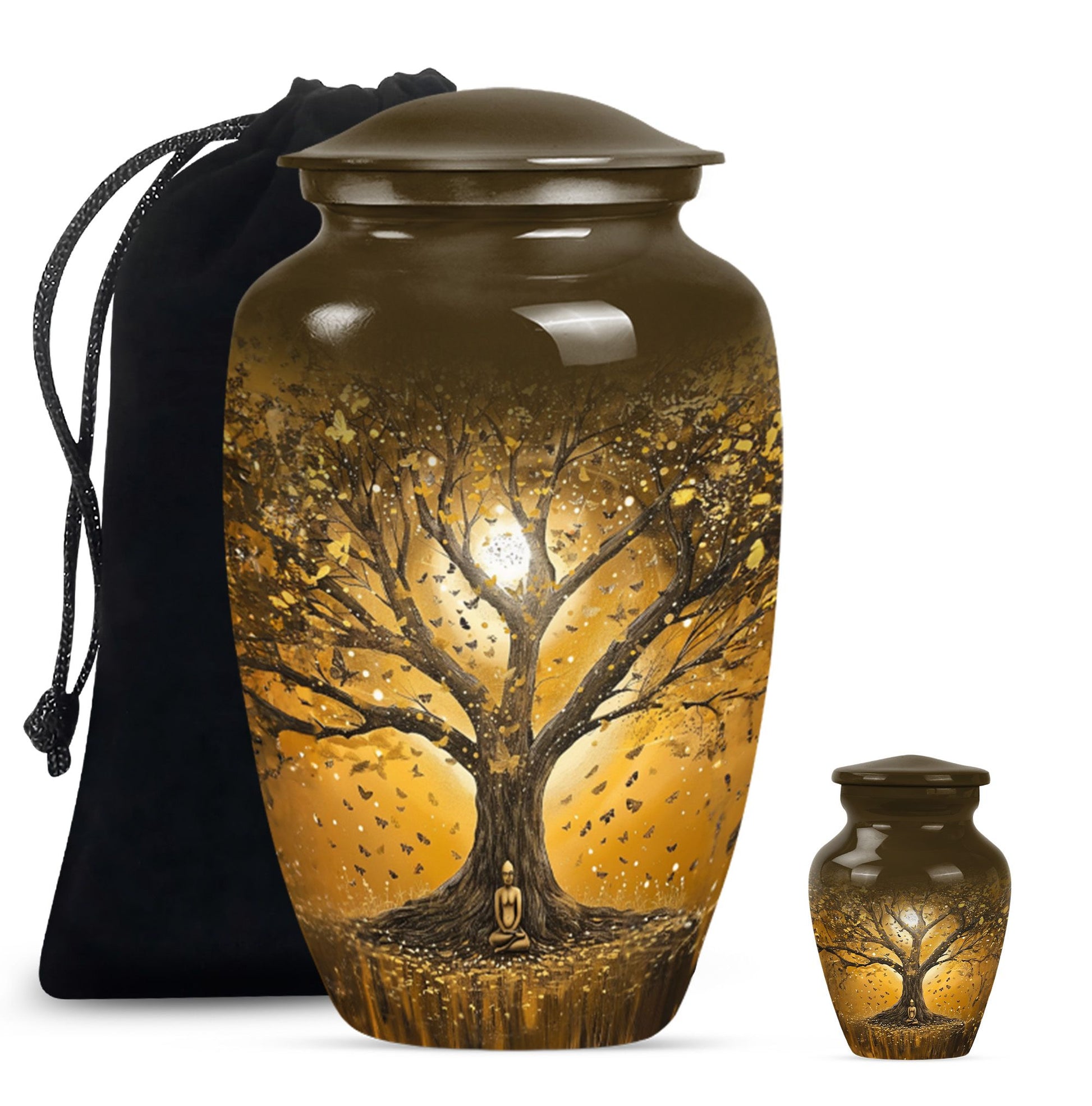 10-inch Tree of Life Urn, Classic Memorial Urn