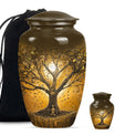 Tree Of Life Urn Small Urn Funeral, Ashes Cremation Urn