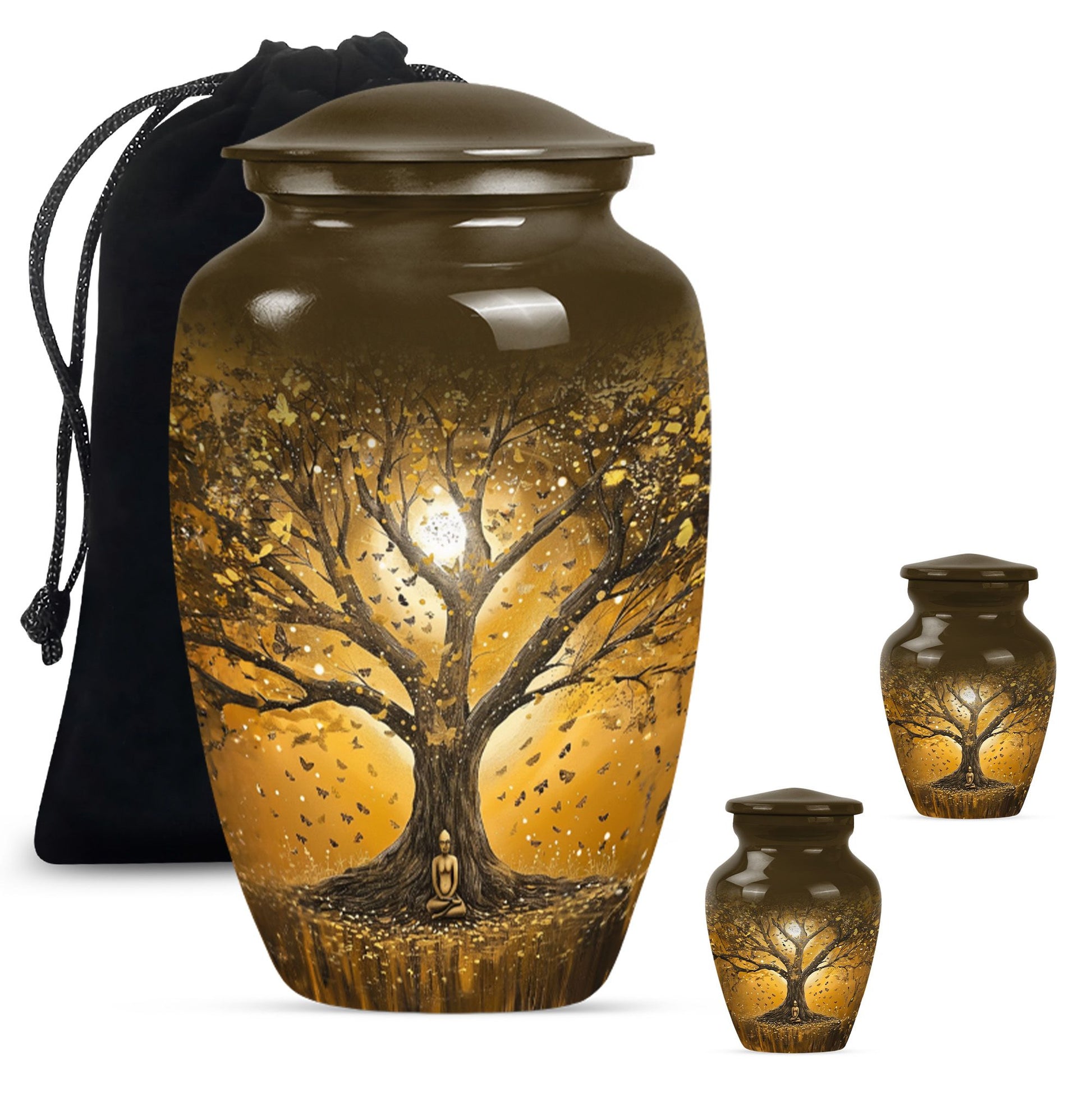 10-inch Tree of Life Urn, Classic Memorial Urn