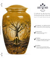 Tree of Life urn, perfect for adult male human ashes