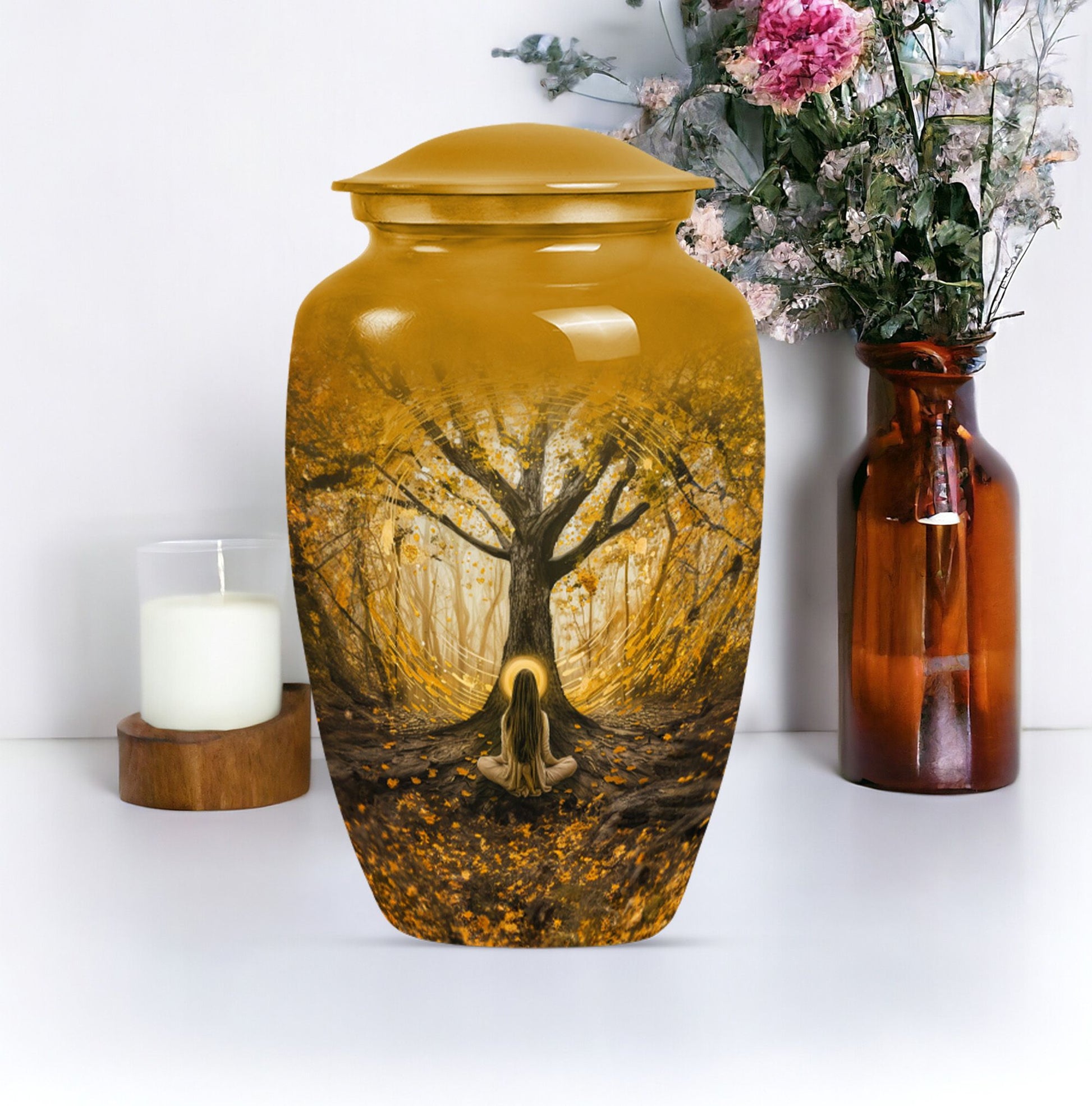 Tree of Life urn, perfect for adult male human ashes