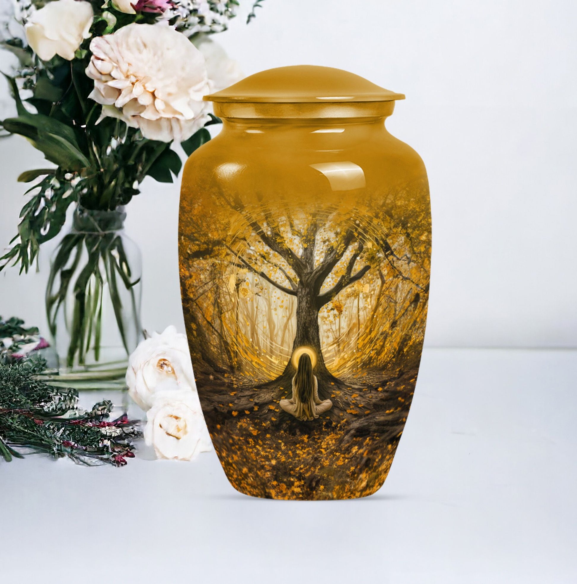 Tree of Life urn, perfect for adult male human ashes