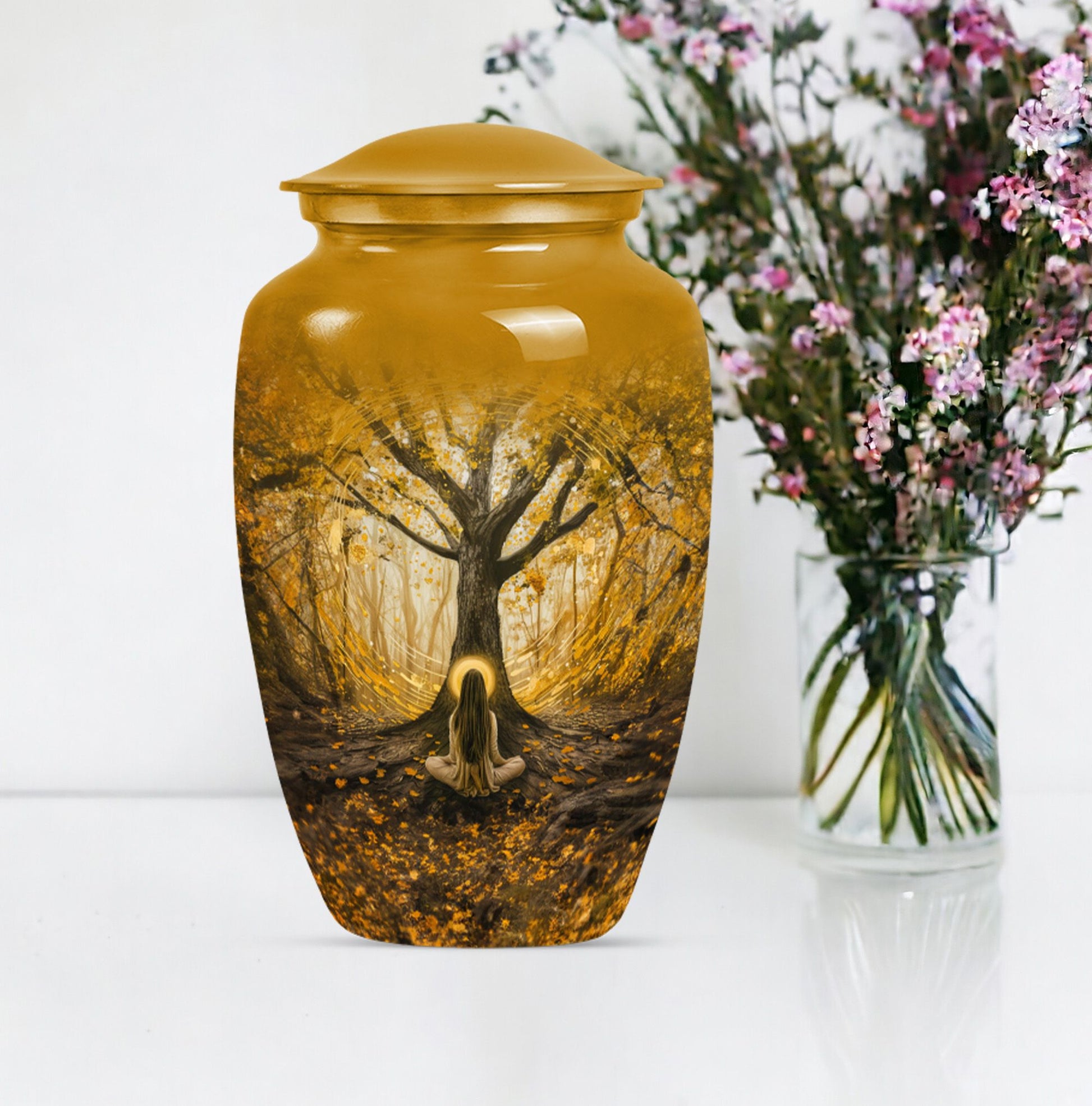 Tree of Life urn, perfect for adult male human ashes