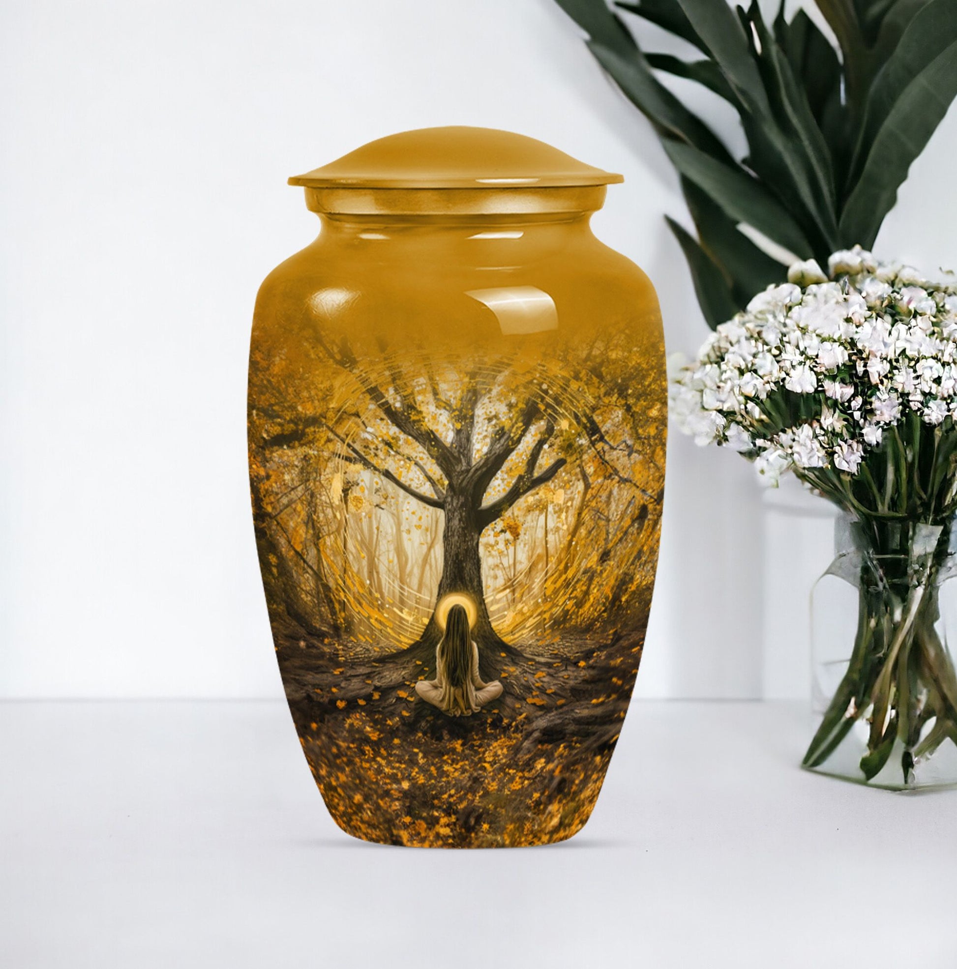 Tree of Life urn, perfect for adult male human ashes