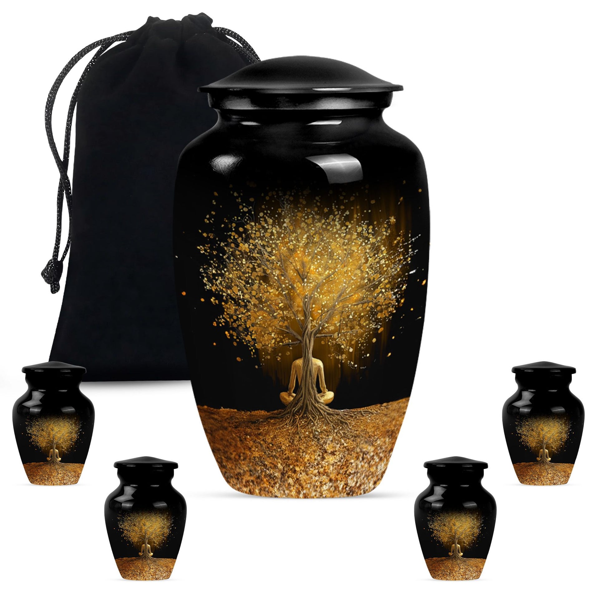 Tree of Life urn for cremation ashes.