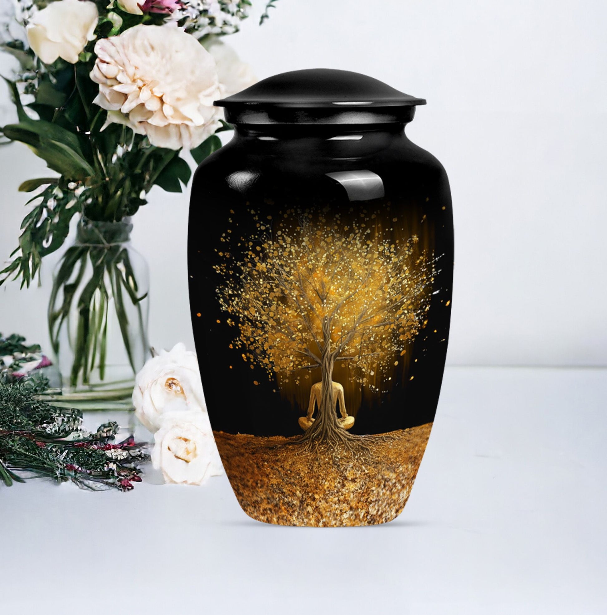 Tree of Life urn for cremation ashes.