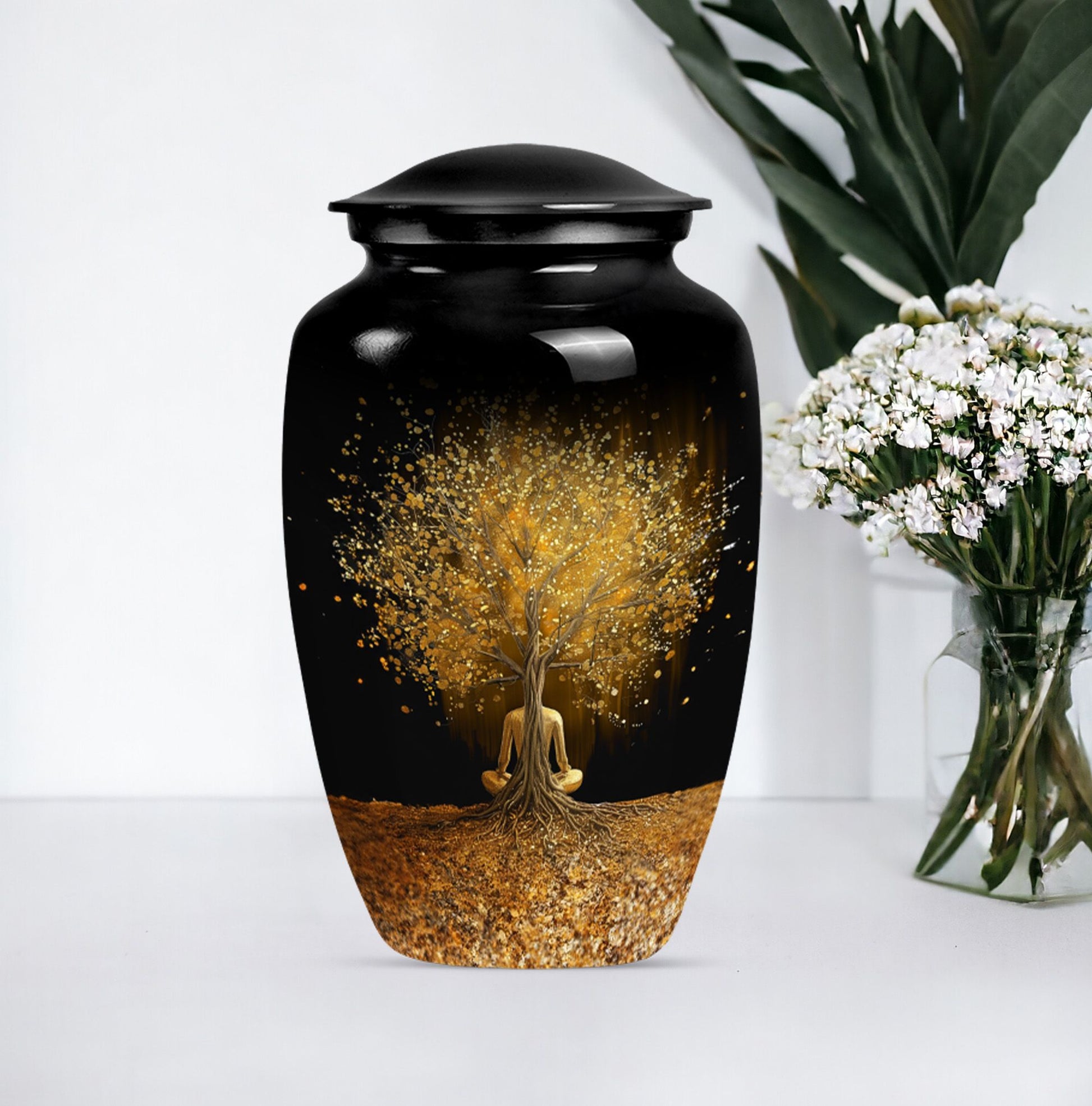 Tree of Life urn for cremation ashes.