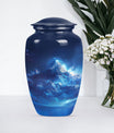 Classic 10 Inch Mountains Urn for ashes, Personalizable 