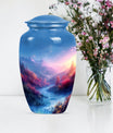 mountains urn for human ashes