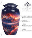 Classic 10-inch mountains Urn