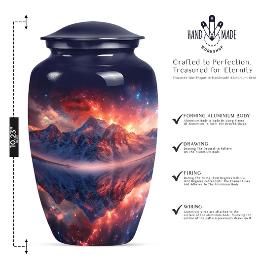 Classic 10-inch mountains Urn